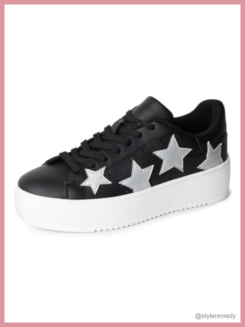 Women's Platform Sneakers Casual Lace Up Fashion Tennis Shoes with Arch Support